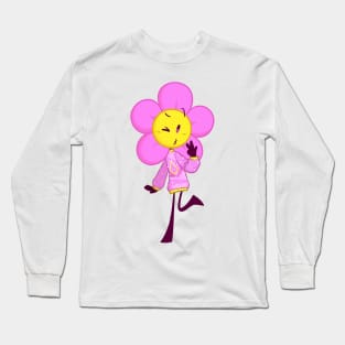Flower (Battle For Dream Island) Long Sleeve T-Shirt